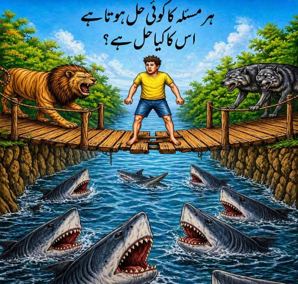 مسئلہ کا حل۔۔۔۔!