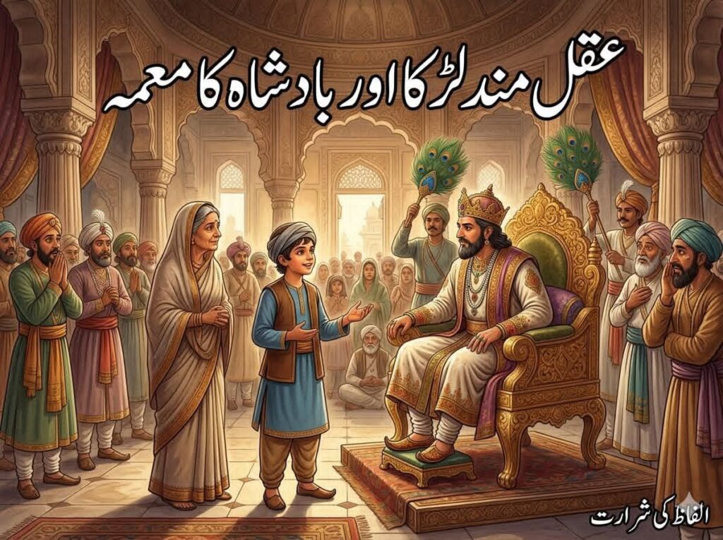 عقل مند لڑکا اور بادشاہ کا معمہ