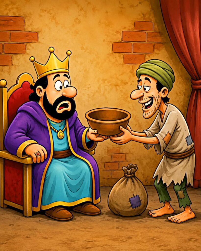 🔥😂 بادشاہ اور فقیر کا کاسہ 😆💁‍♂️