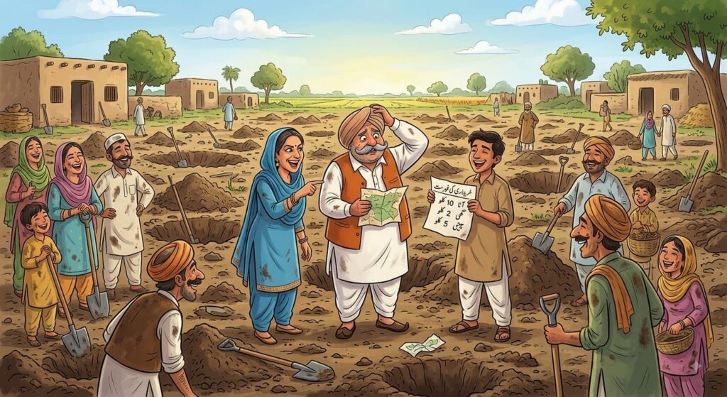 چودھری صاحب کا جھوٹا خزانہ