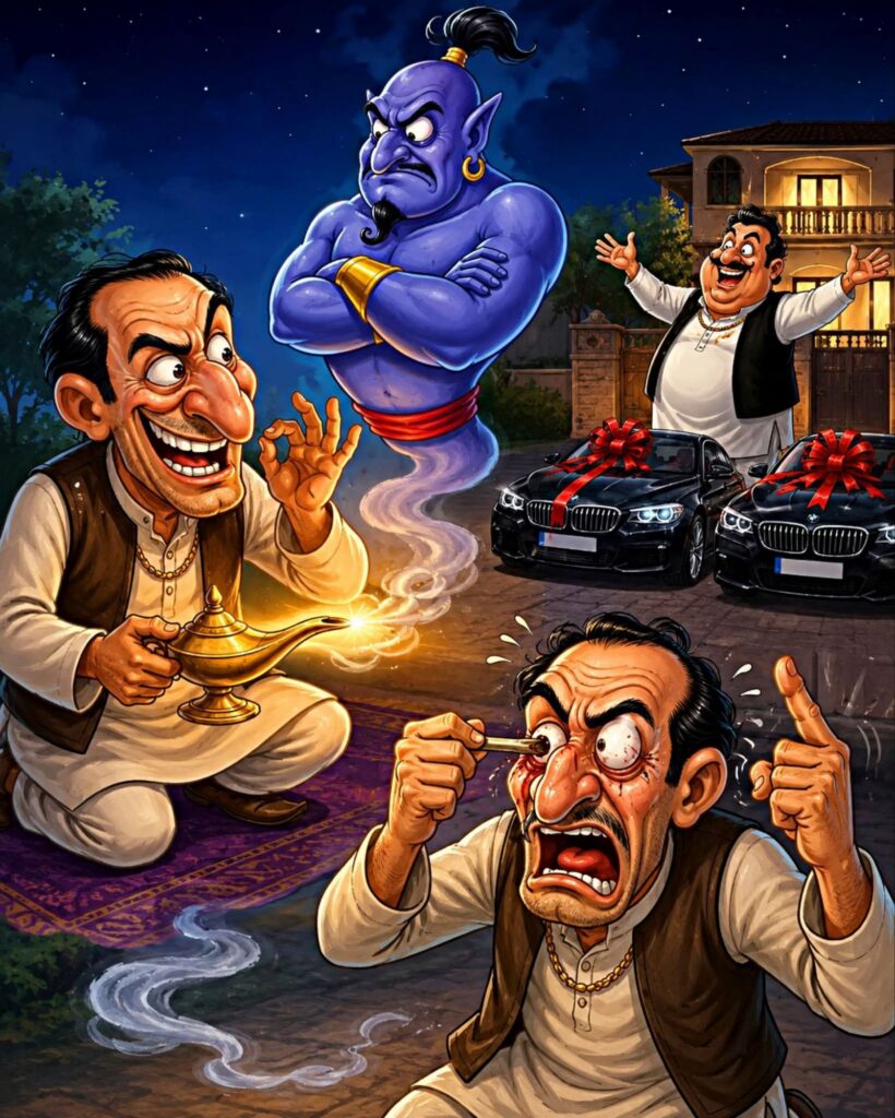 🔥😂 کنجوس اور جادوئی چراغ 😲🧞‍♂️