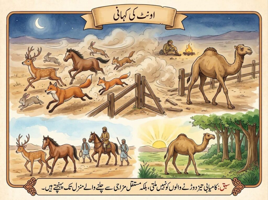 اونٹ کی کہانی
