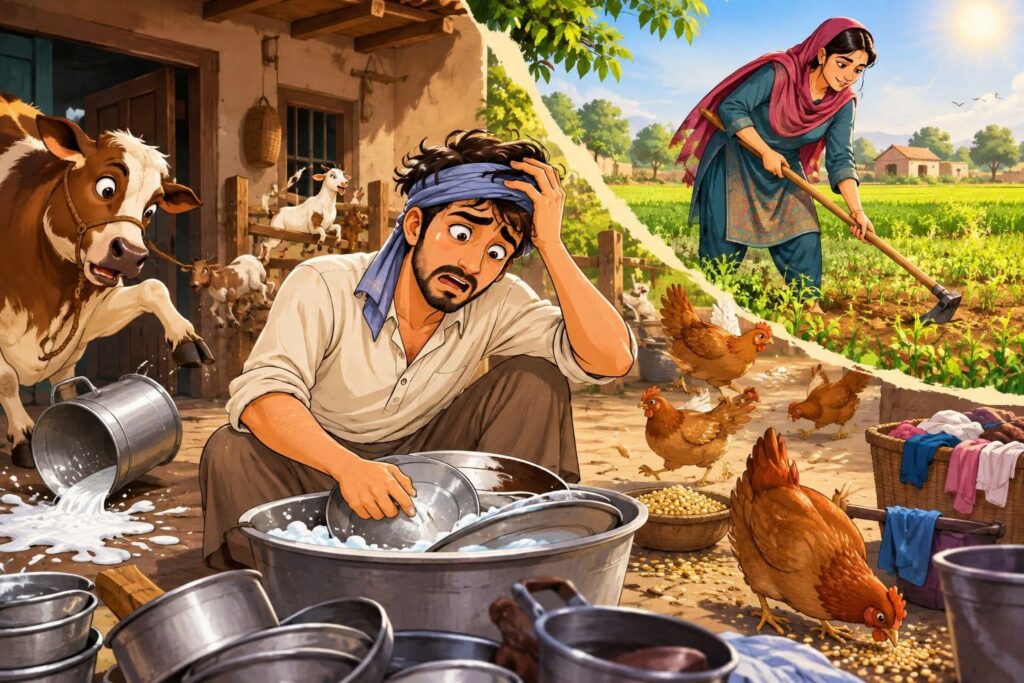 جس کا کام اسکو ساجھے