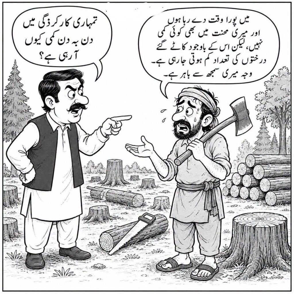 کلہاڑے کی دھار